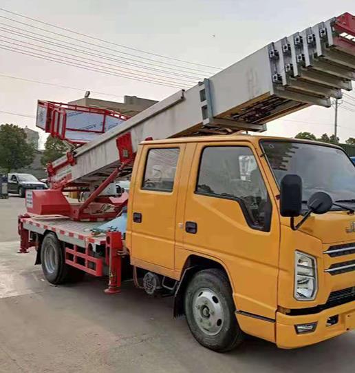 萬江云梯車租賃升降速度對工作效率的影響